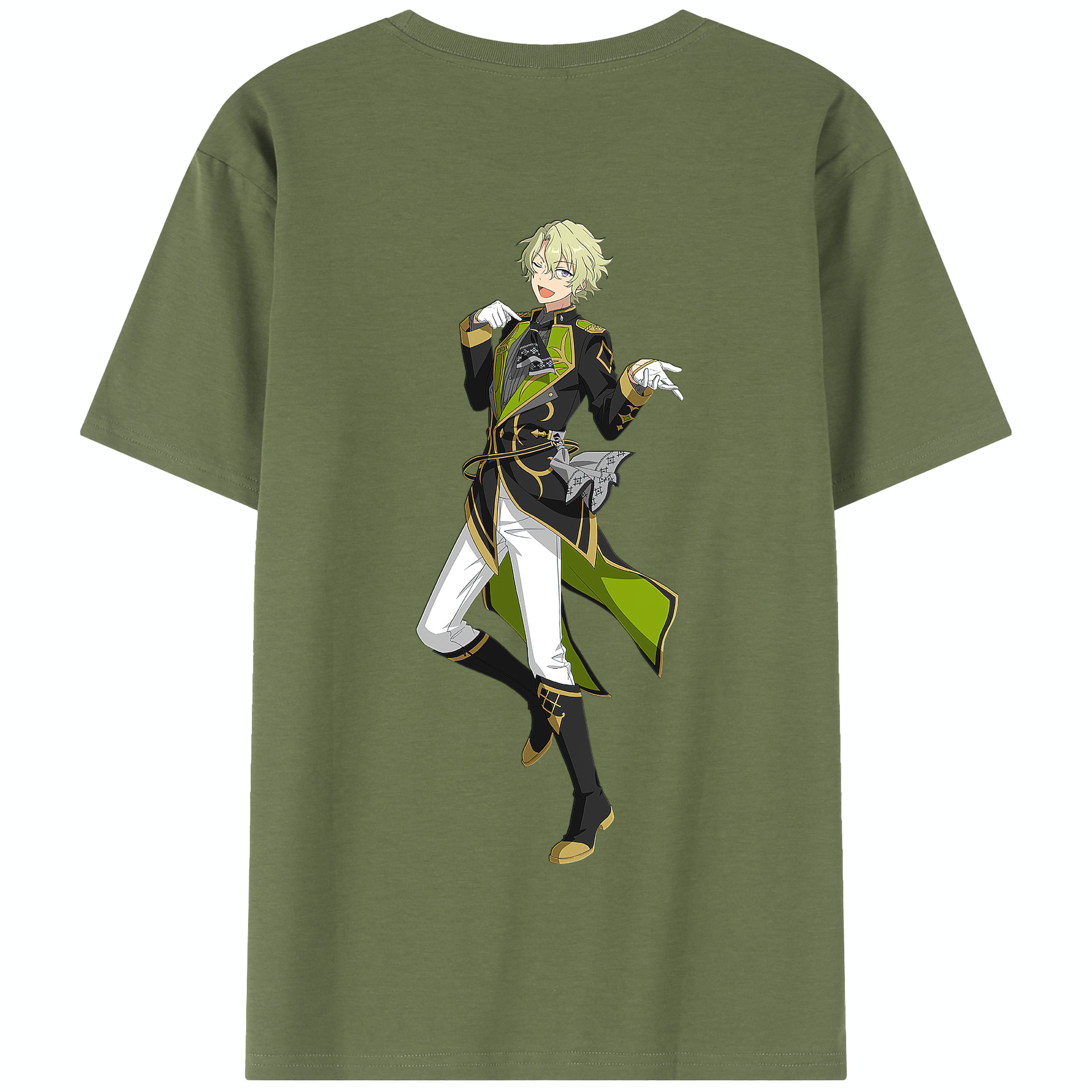 （画像用） あんさんぶるスターズ! Ensemble Stars 綿100％半袖Tシャツ（背面プリント）